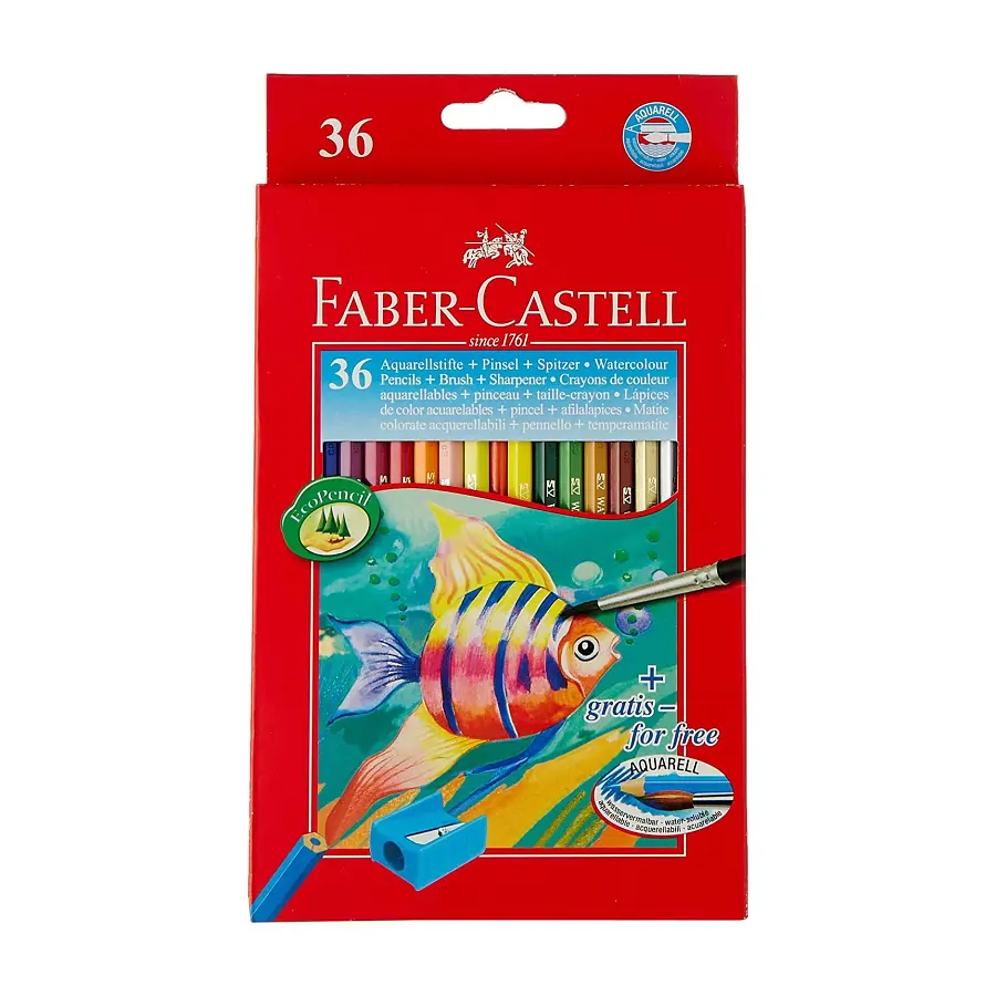 Акварельні олівці Art Grip 36 кол. Faber-Castell (4005401144373)