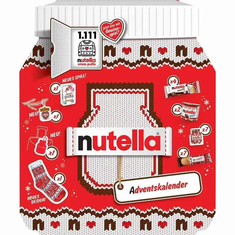 Адвент календар Nutella Adventskalendar 528 г