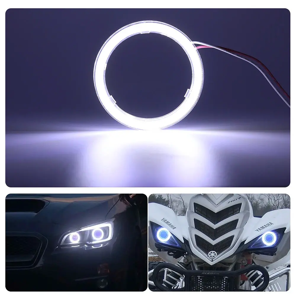 Ангельські очі LED 70 мм Білий (світлодіодні кільця) - фото 2