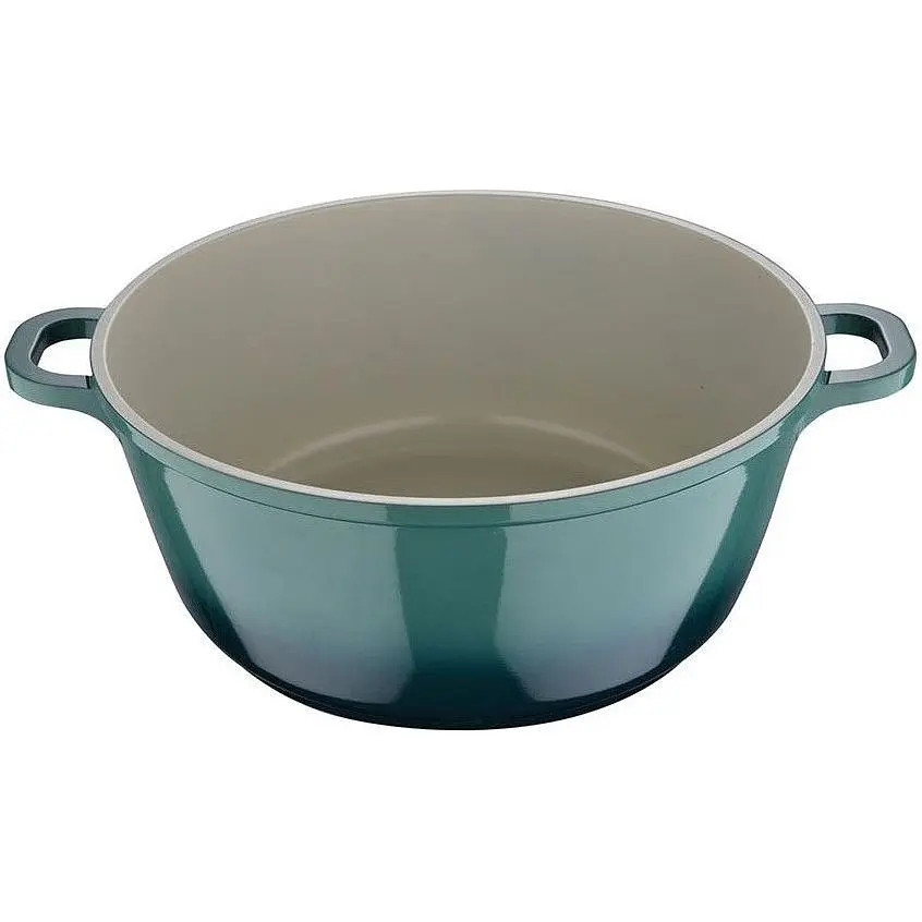 Каструля Bergner Excalibur з кришкою 28 см 5.8 л зелена (BG-36102-GR) - фото 3
