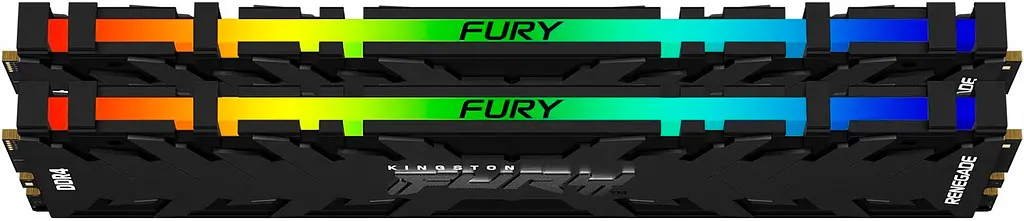 Модуль памяти DDR4 Kingston Fury Renegade R GB 2x32 GB 3600MHz [KF436C18RBAK2/64] [79117] - фото 2
