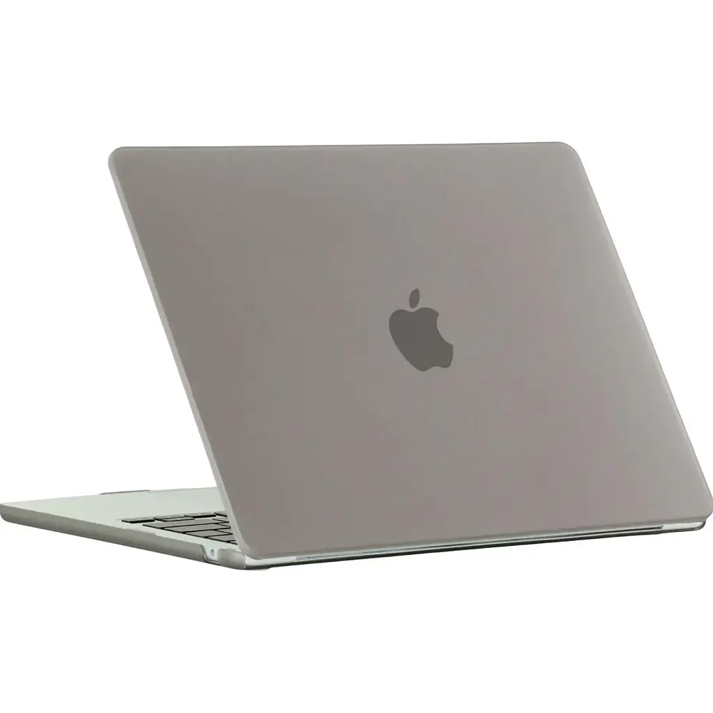 Пластикова накладка (верх та низ) DK HardShell Case для Apple MacBook Air 15` M2-M4 A2941/A3114/A3241 (2023-2025) Gray [151633] - фото 2