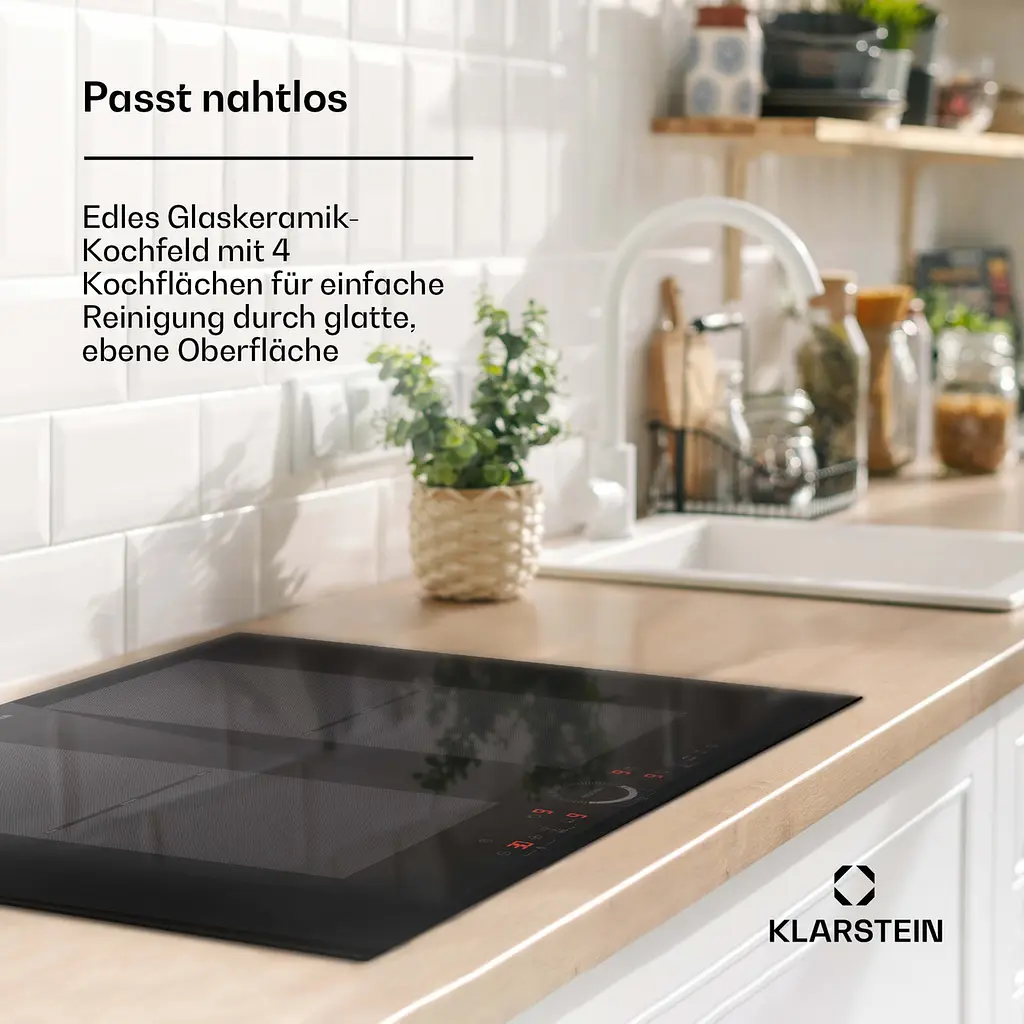 Індукційна варильна поверхня Klarstein Delicatessa 70 Flex (10045602) - фото 7