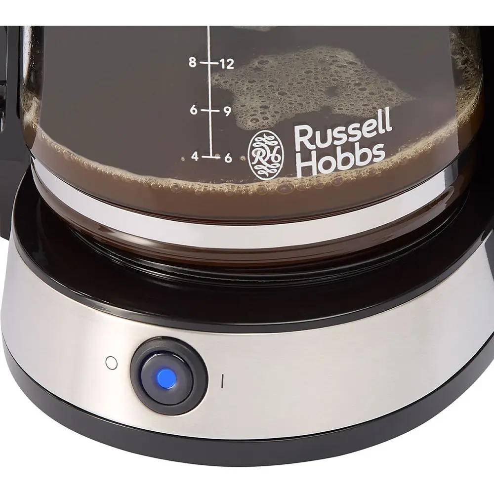 Кавоварка Russell Hobbs Heaton 1.25 л чорно-срібляста (27400-56) - фото 5