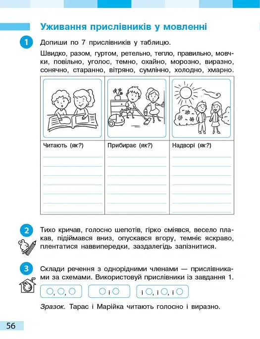 Українська мова та читання. 4 клас. Робочий зошит (у 2-х частинах). Частина 2 - Інна Большакова - фото 10