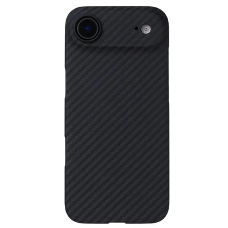 Чохол до мобільного телефона BeCover FIBRA Carbonite MagSafe Apple iPhone 17 Air Black (715407) - фото 2