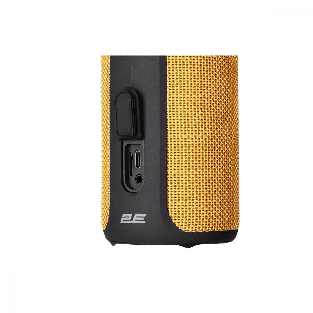 Портативная колонка 2E SoundXTube Yellow (2E-BSSXTWYW) - фото 9