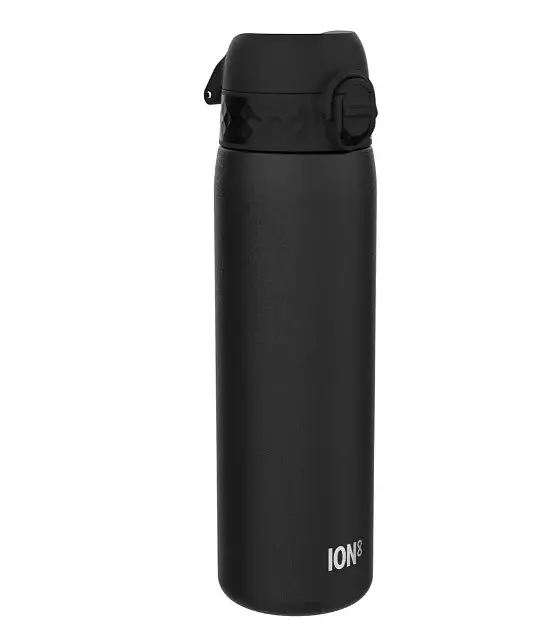 Пляшка для води металева вакуумна ION8 500 мл Vacuum Insulated Black (I8TS500BLK)