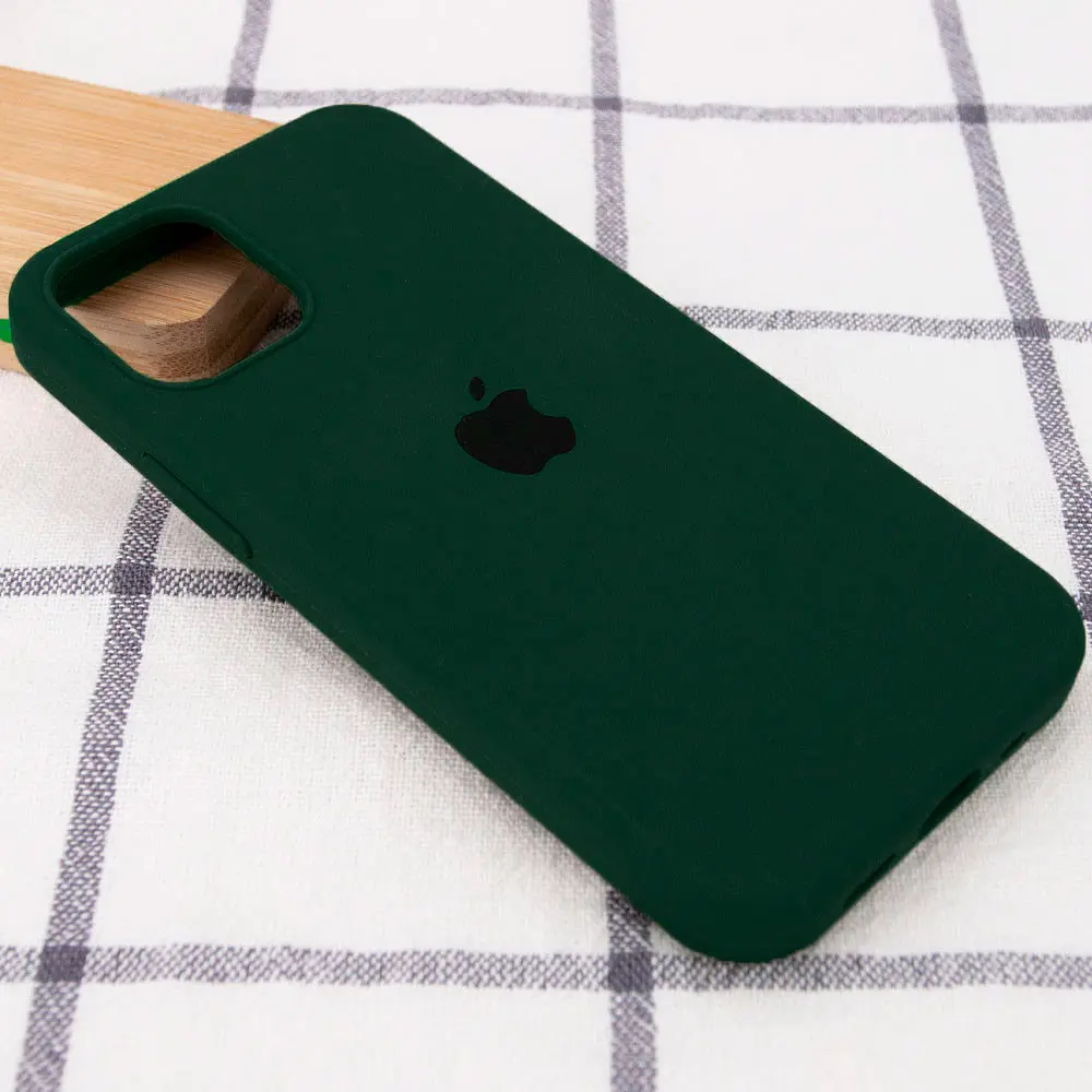 Чохол Silicone Case для Apple iPhone 15 Forest Green AA [92845] - фото 3