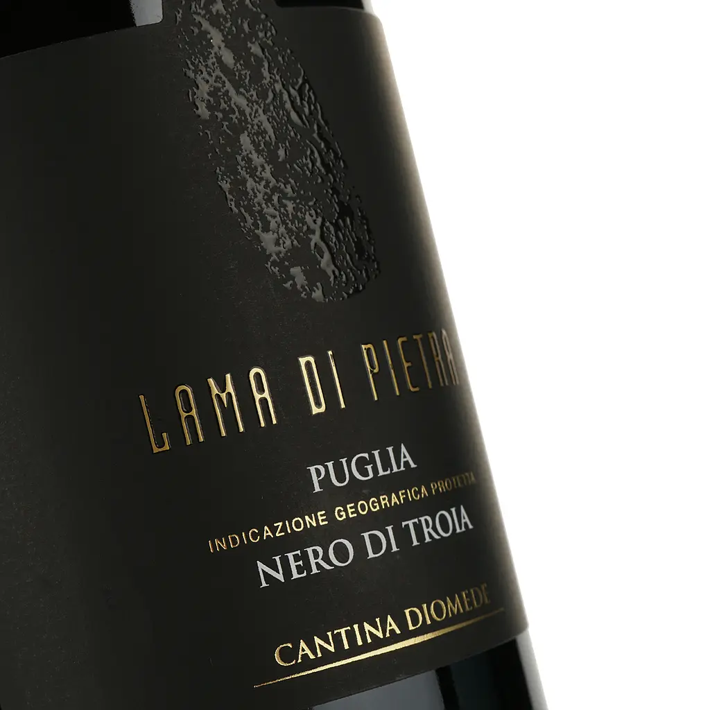 Вино Lama Di Pietra Nero Di Troia червоне сухе 0.75 л - фото 3