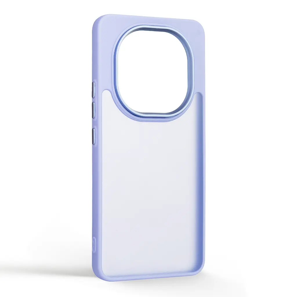 Противоударный чехол для Xiaomi Redmi Note 15 Pro 4G, Frame, фиолетовый, панель-накладка, термополиуретан TPU + поликарбонат PC, защита всего корпуса, защита кнопок и камеры, устойчив к деформациям, ArmorStandart (ARM90017) - фото 2