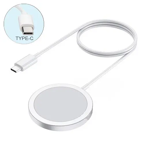 Бездротовий зарядний пристрій MagSafe Charger ST-15 White 470700-1365113166 - фото 5