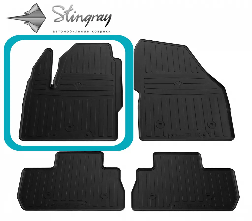 Водійський килимок у салон для Land Rover Freelander II (L359) 2006-2014