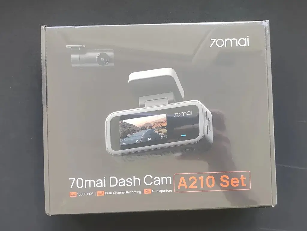 Відеореєстратор Xiaomi 70mai Smart Dash Cam A210 + задня камера комплект - фото 8