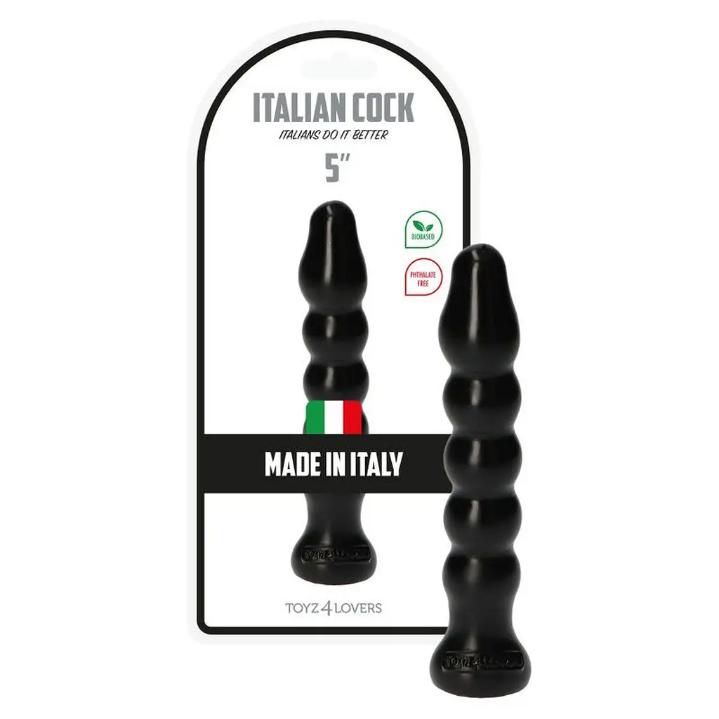 Анальна пробка Toyz4lovers Gaio 13 см чорний - фото 4