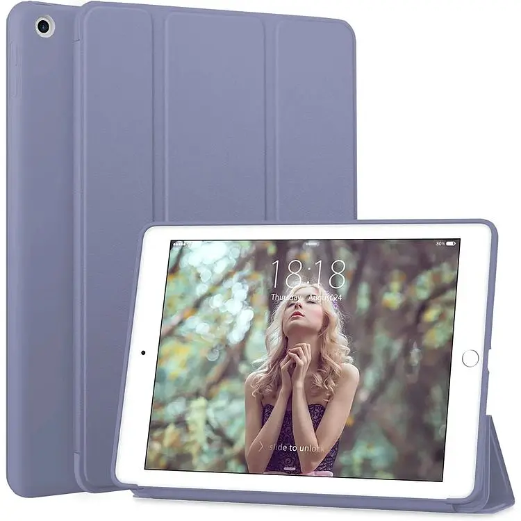 Чохол-книжка BeCover Tri Fold Soft TPU Silicone для Apple iPad Air 4 10.9 2020/2021 Purple (706873) - фото 2