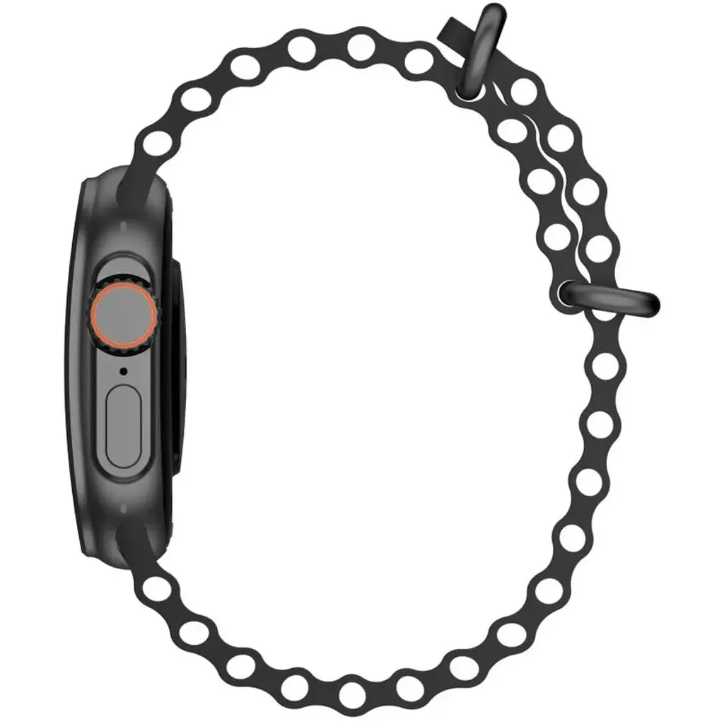 Смарт-годинник W&O X10 Ultra 3 IP67 Black - фото 2