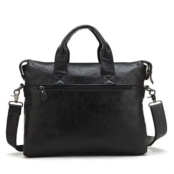 Чоловіча шкіряна сумка Vintage 39,5х30х8 см sum0012458 - фото 4
