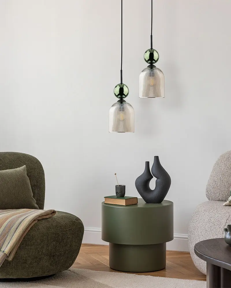 Підвісний світильник, люстра TK Lighting 11146 Sophia E14 1x10W IP20 зелений - фото 2