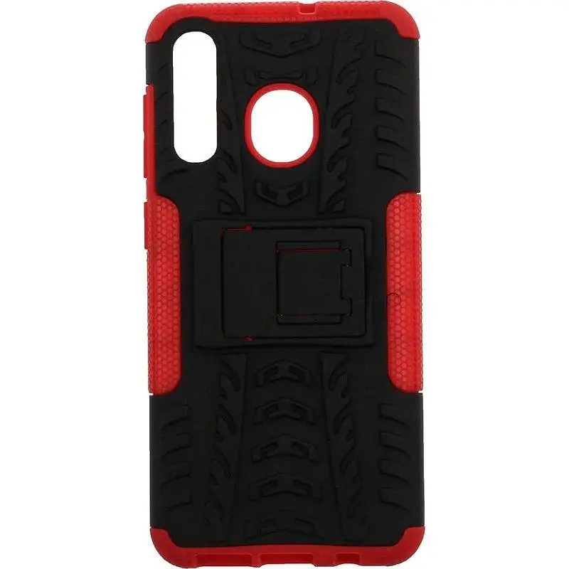 Чохол-накладка Toto Dazzle Kickstand 2 in 1 Case Samsung Galaxy A20/A30 Red - фото 4