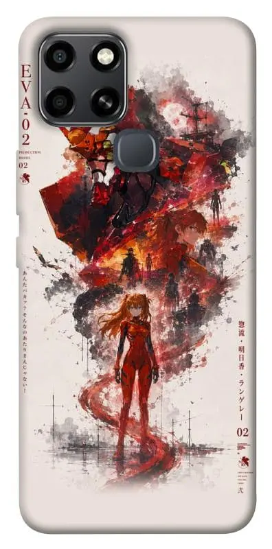 TPU чохол Demsky Red eclipse для Infinix Smart 6