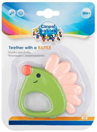 Брязкальце-зубогризка Їжачок Canpol babies (5/201) - фото 2