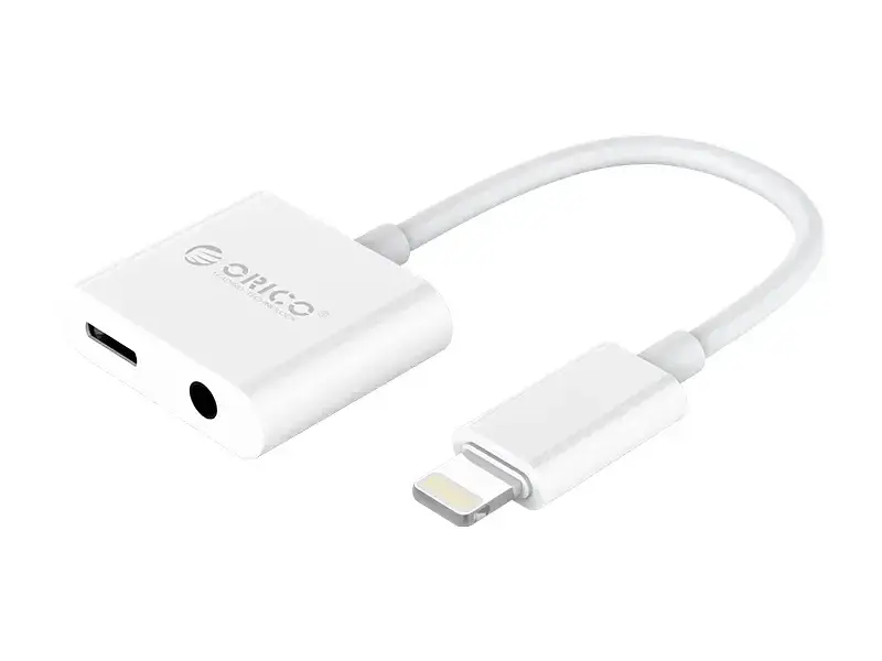 Адаптер Orico Lightning to 3.5 mm 2LT-WH-BP White (CA912797)
