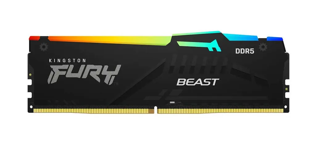 Оперативна пам'ять Kingston FURY 64 GB (2x32GB) DDR5 5600 MHz Beast RGB (KF556C40BBAK2-64) - фото 3