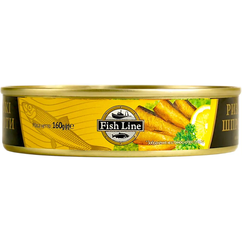 Шпроты Fish Line Рижские 160 г - фото 4