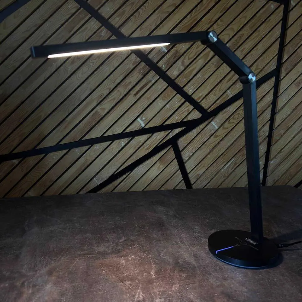 Світильник настільний LED PARKER 8W 3000-6500К чорний Violux ( 530102 ) - фото 3