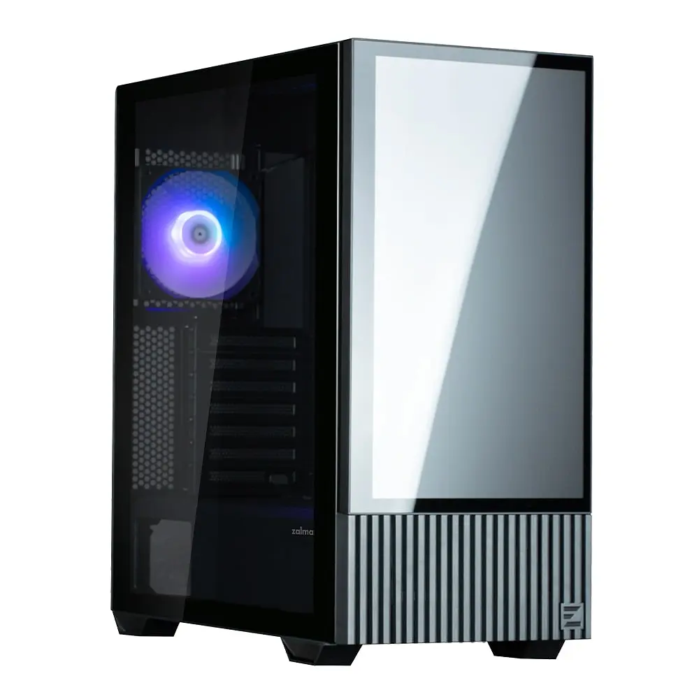 Корпус Zalman Z10 DS без БЖ 2xUSB3.0 1хUSB Type-C 2х120мм 1x120мм ARGB TG Side Panel ATX Monitor чорний - фото 10