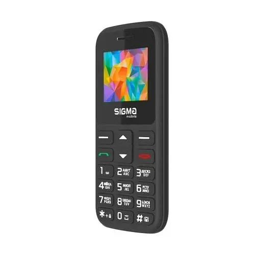 Мобильный телефон mobile Comfort 50 HIT2020 Black Sigma teh0020328 - фото 2