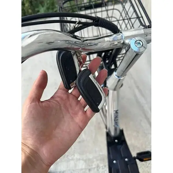 Електровелосипед Minako U18" 600W 60V 26Ah + вантажний посилений багажник сірий  - фото 10