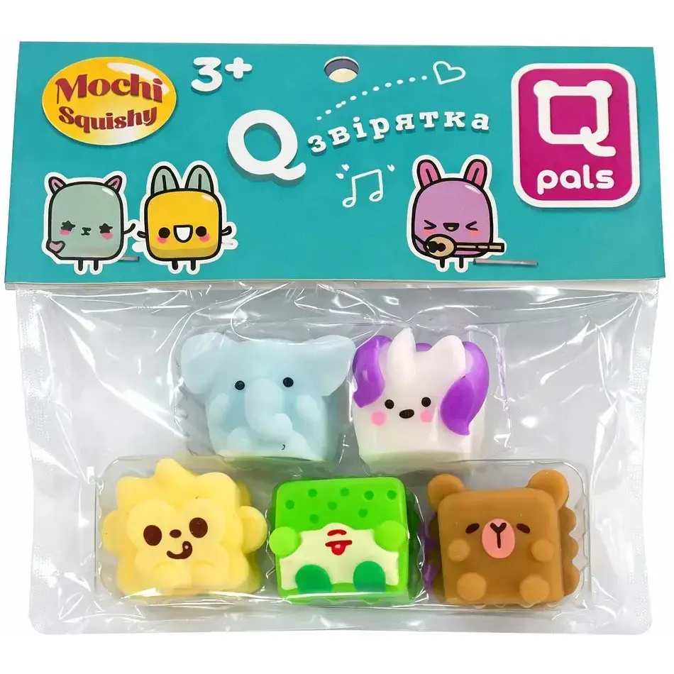 Іграшка колекційна Monster Gum mochi squishy Q звірятка (T25009) - фото 3