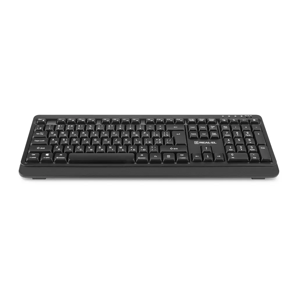 Клавіатура REAL-EL RK-760W Wireless Black (EL123100058) - фото 4