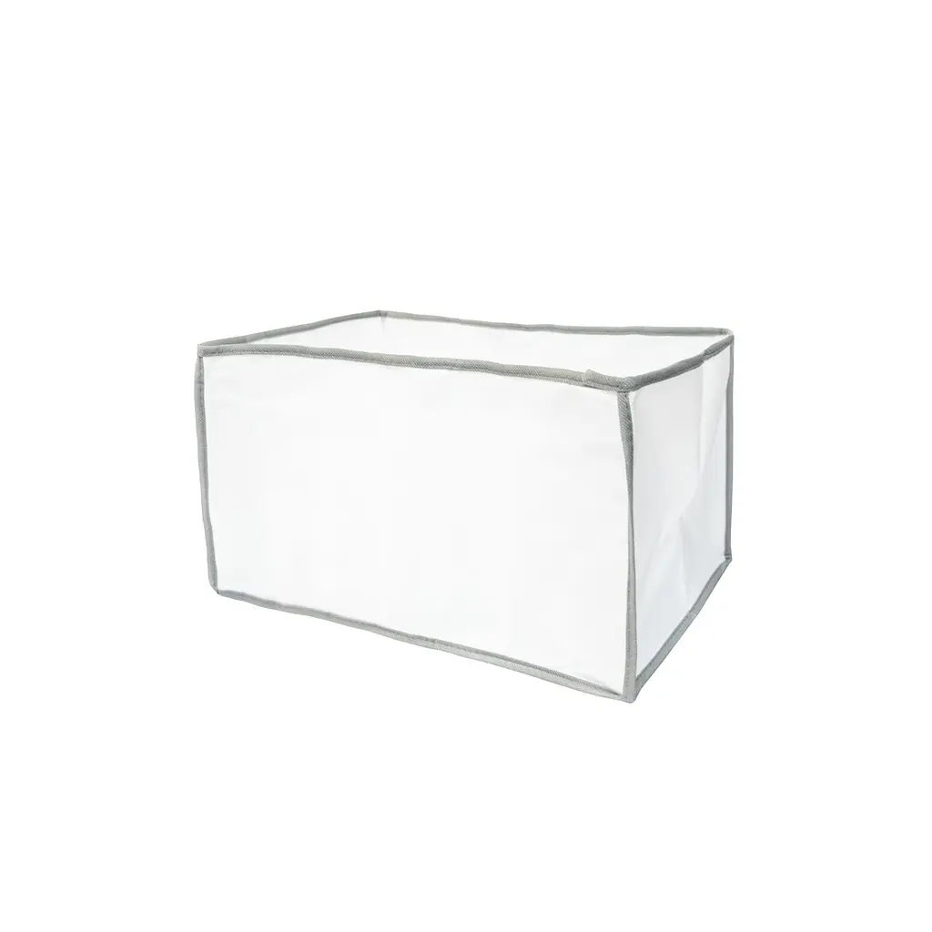 Органайзеры для нижнего белья 4 штуки серый органайзер для одежды и бюстгальтеров тканевый - фото 4