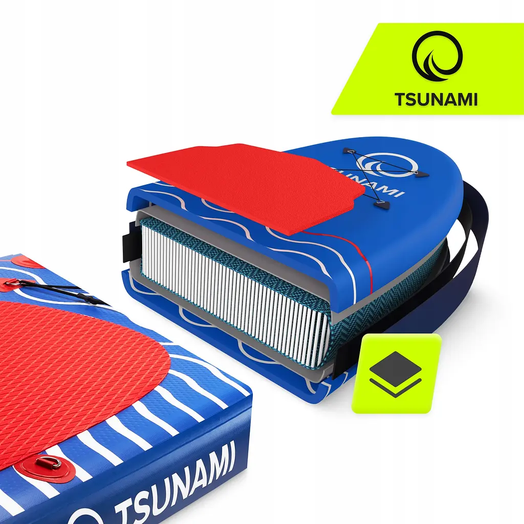 Надувна SUP дошка TSUNAMI 350 см з веслом Wave T04 (P-5907739314239) - фото 13