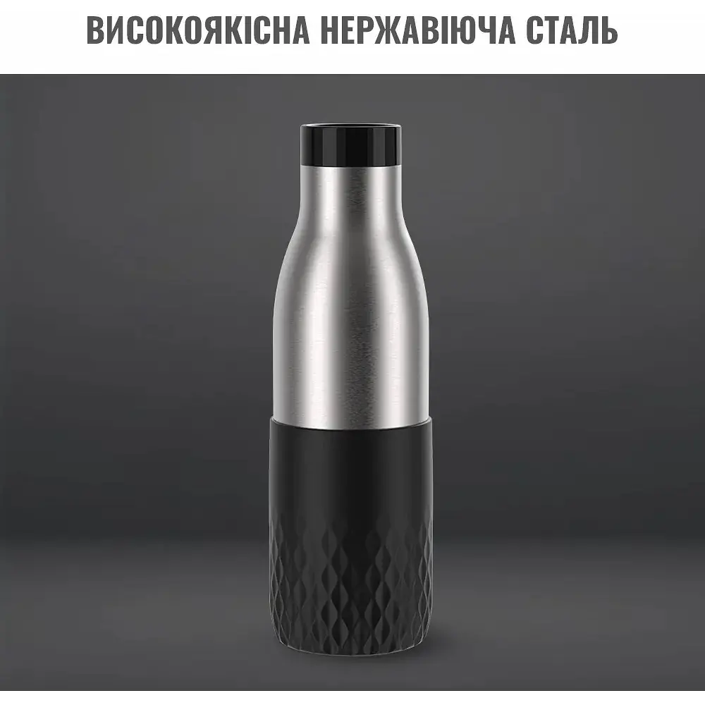 Термобутылка Tefal Bludrop 700 мл черная (N3111110) - фото 4