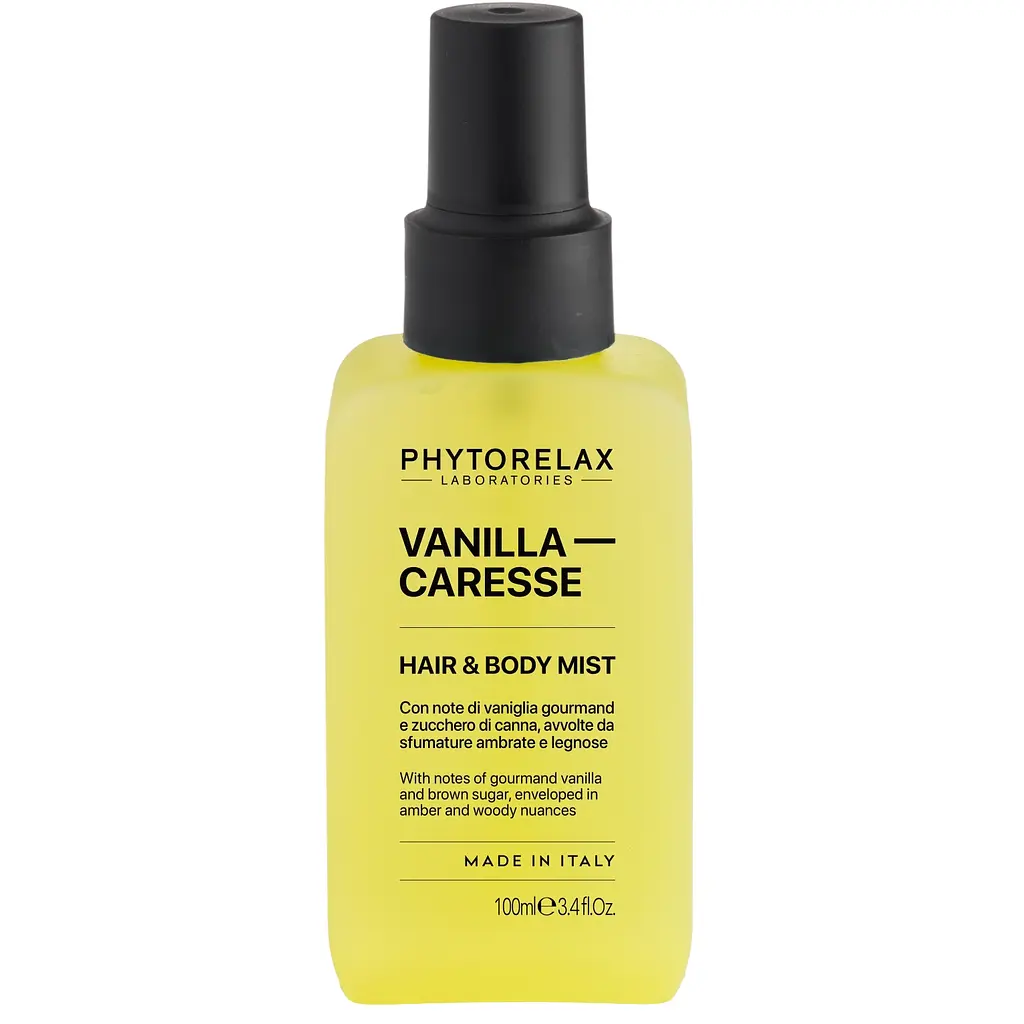 Парфумований спрей для тіла та волосся "Ванільна ніжність" Phytorelax Laboratories Hair & Body Mist Vanilla Caresse 100 мл