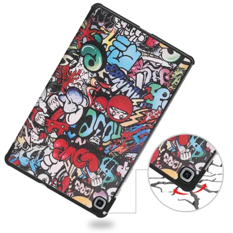 Чохол до планшета BeCover Flexible TPU Mate Samsung Tab S6 Lite (2024) 10.4" P620/P625/P627 Graffiti (712519) - фото 3