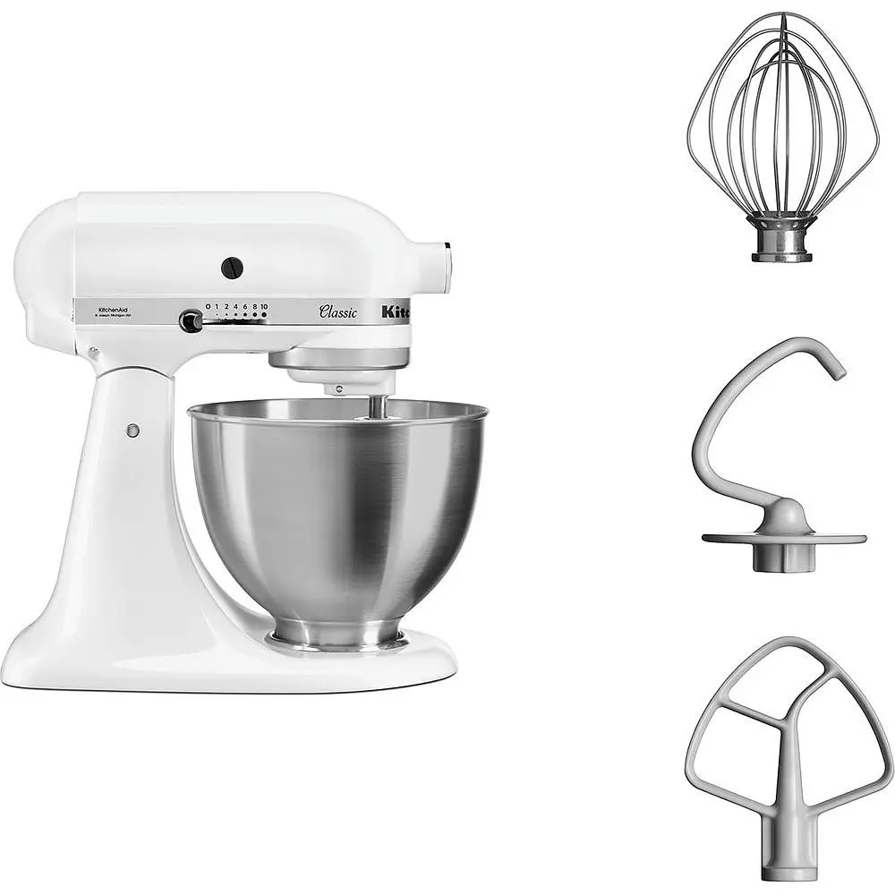 Кухонна машина KitchenAid 5K45SSEWH - фото 2