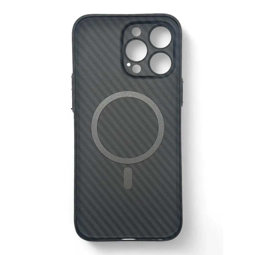 Чохол до мобільного телефона BeCover Carbonite Case MagSafe Apple iPhone 16 Pro Max Black (712069) - фото 2