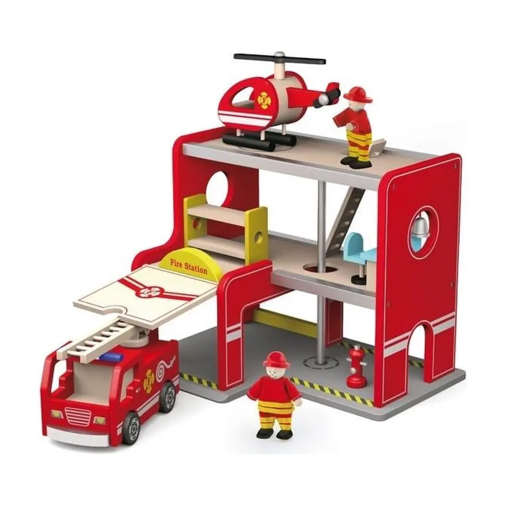 Ігровий набір Viga Toys Пожежна станція (50828)