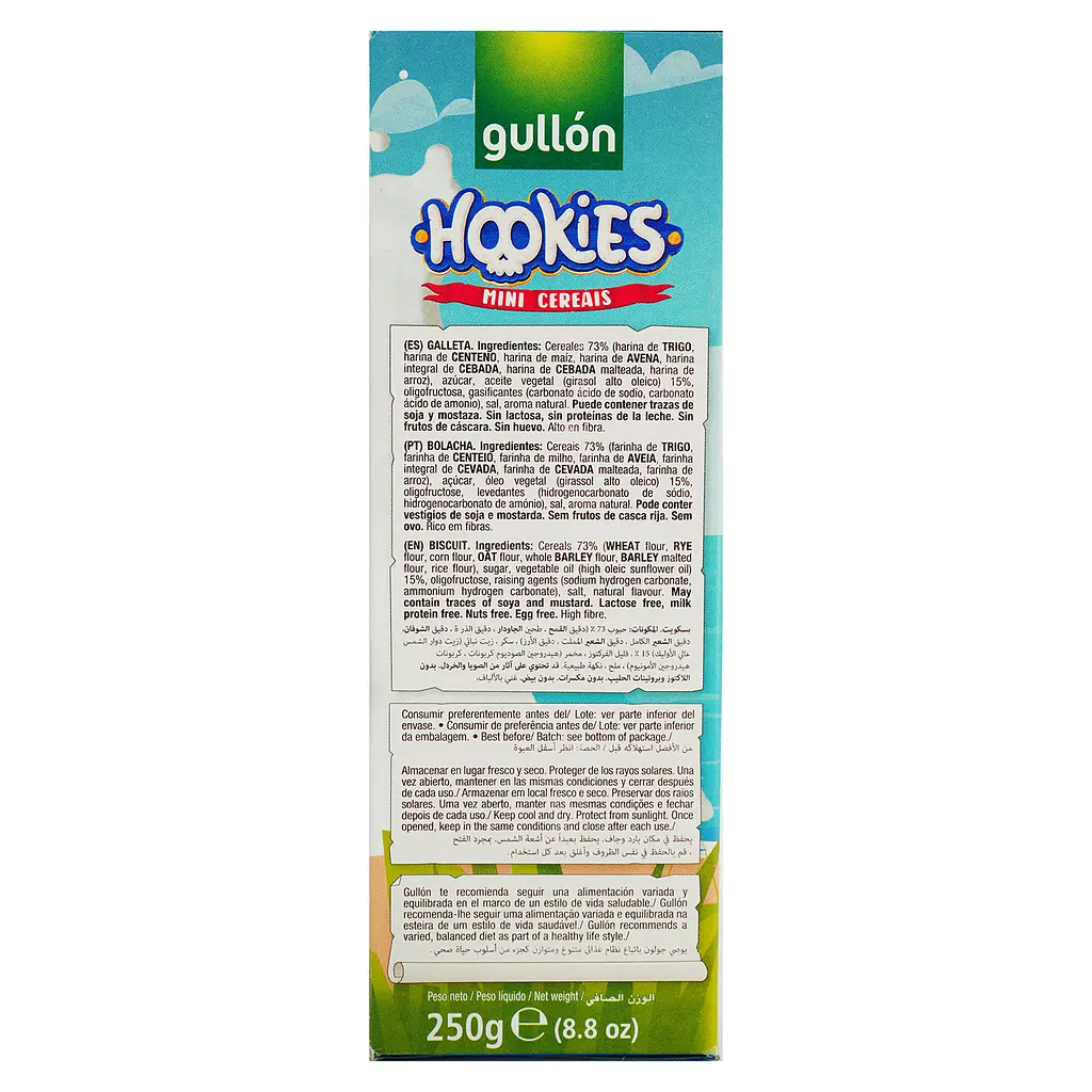 Печиво Gullon Hookies Mini cereales 250 г - фото 3