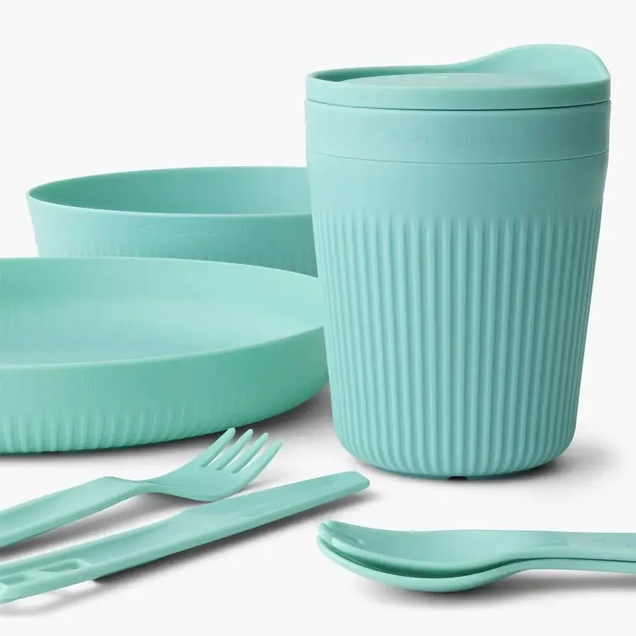Набір посуду Sea To Summit Passage Dinnerware Sett 1P 7 предметів Aqua Sea Blue (1033-STS ACK037051-120219) - фото 2