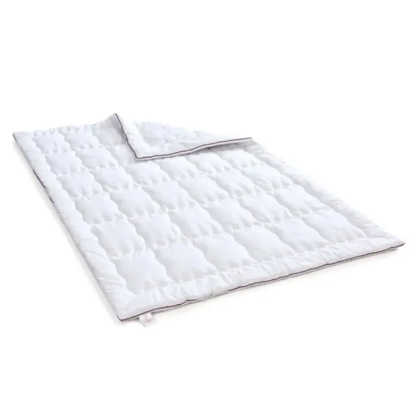 Набір MirSon шовковий №9528 Deluxe Hand Made Silk Kapok літо ковдра 200х220 см + 2 подушки білий (2200010805550) - фото 4