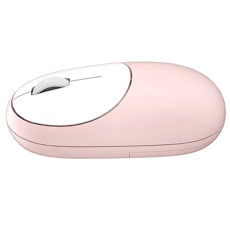 Миша бездротова Wiwu WM107 Bluetooth + 2.4G Pink - фото 4