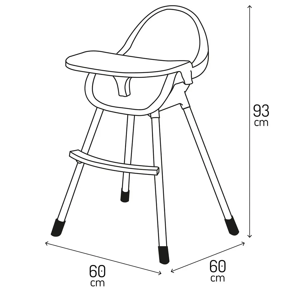 Стульчик для кормления MoMi Reki Beige (KRKA00035) - фото 11