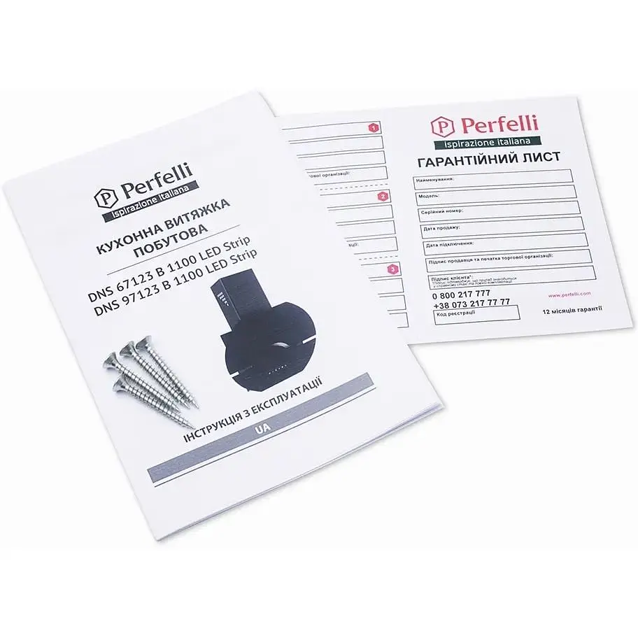 Вытяжка Perfelli DNS 97123 B 1100 BL LED Strip - фото 7