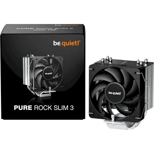 Кулер для процесора Pure Rock Slim 3, Black, 1x100 мм (max 1700 об/мин) PWM be quiet! teh0027909 - фото 6